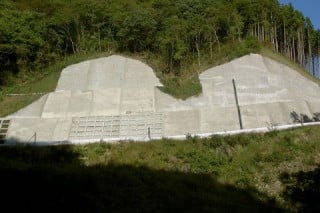 公共道路工事 県道西山不寄線